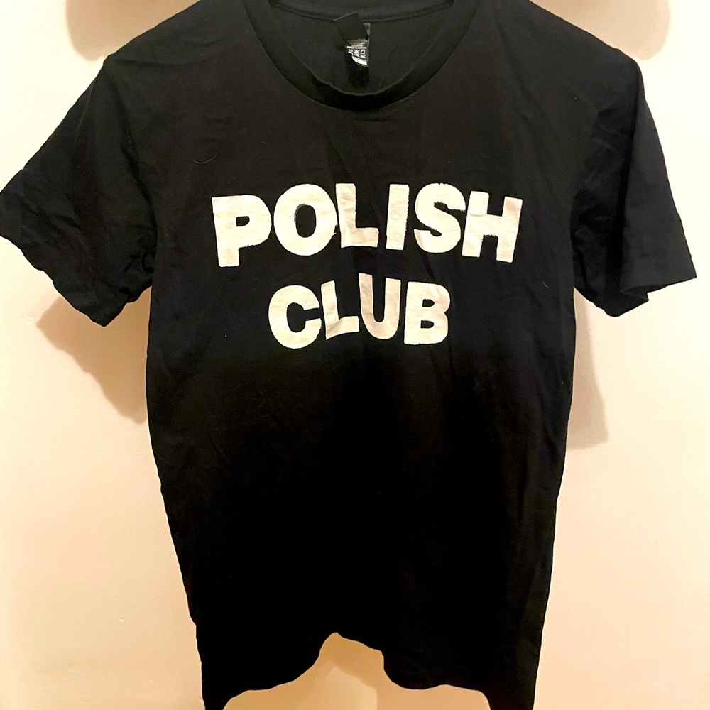 POLISH CLUB | Band T-Shirt | Black Size Small